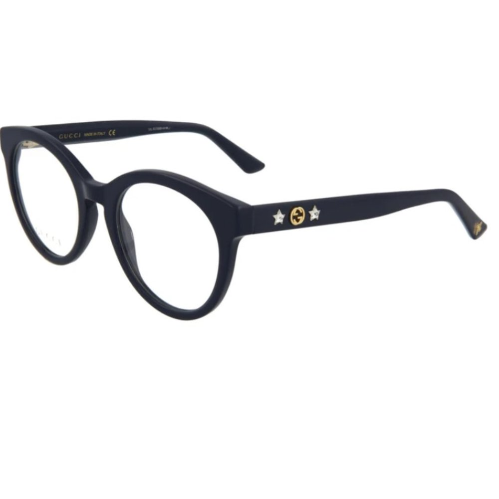 Gucci Black Crystal Optical Glasses